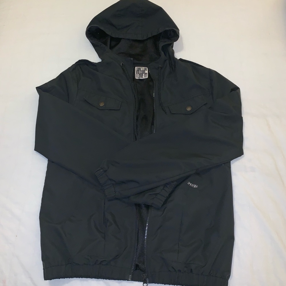 Volcom rain jacket-women’s